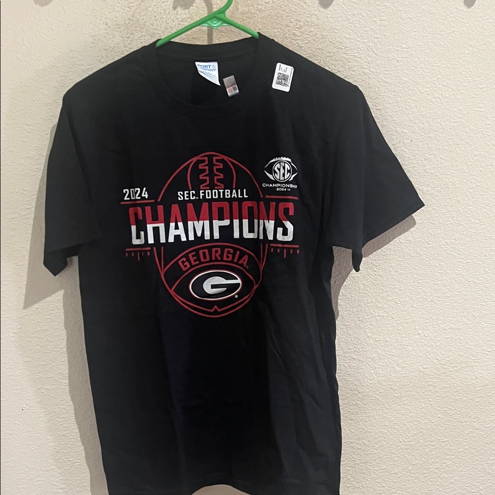 Black Georgia Champions T-Shirt